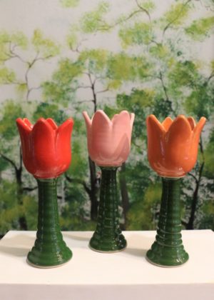 Tulipán menší (v 16 cm) na čajovou svíčku